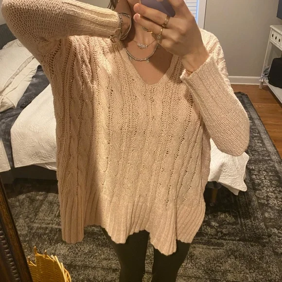Free people cable knit sweater - Picture 6 of 8